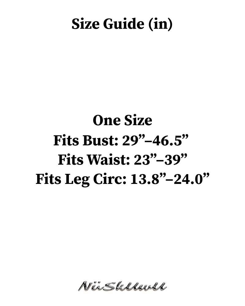 Leather Chain Harness Set